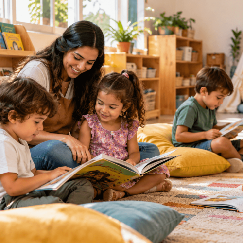 Cantinho de leitura na educação infantil: como montar um espaço que as crianças realmente usem